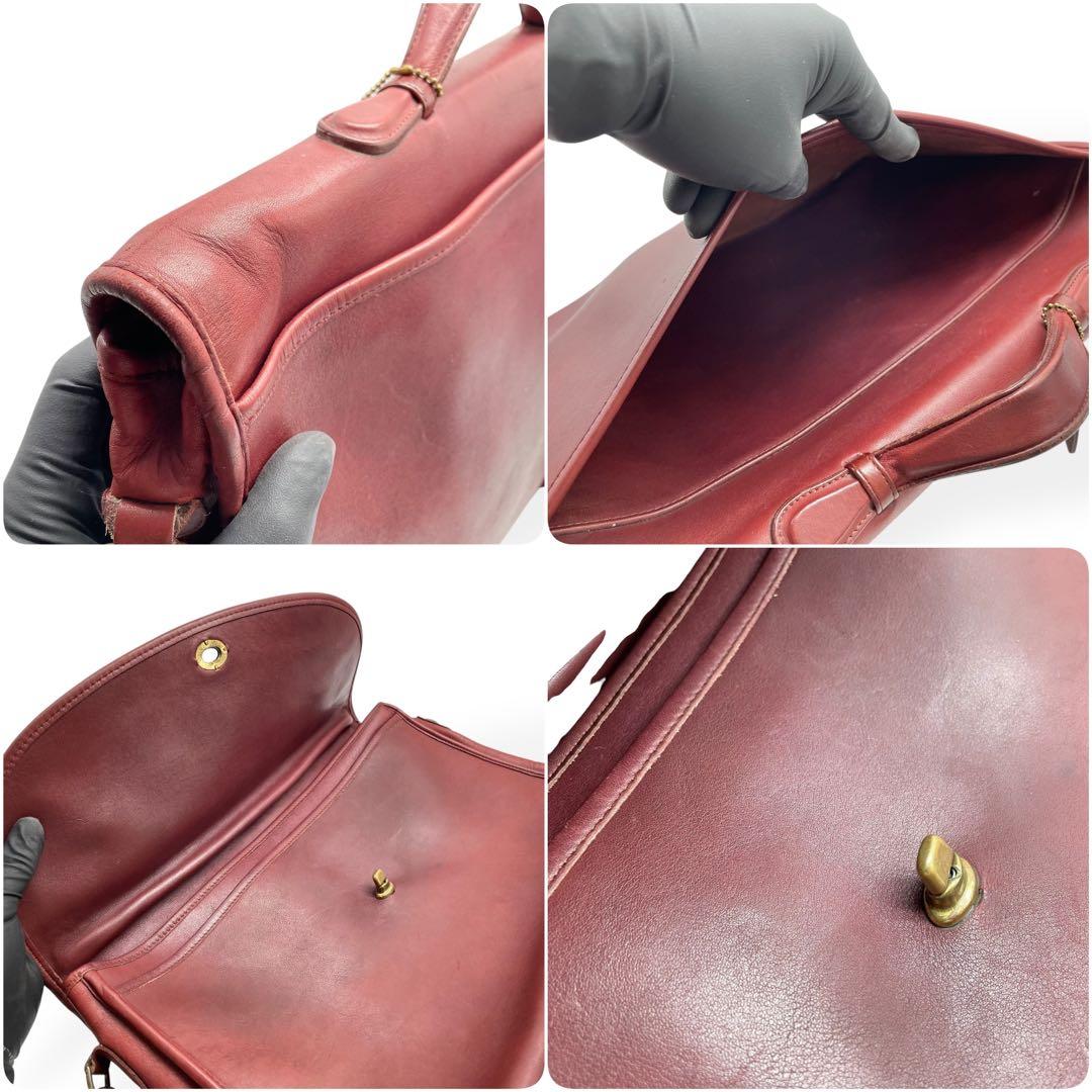 美品　COACH オールドコーチ　2way ビジネスバッグ　USA製　希少カラー