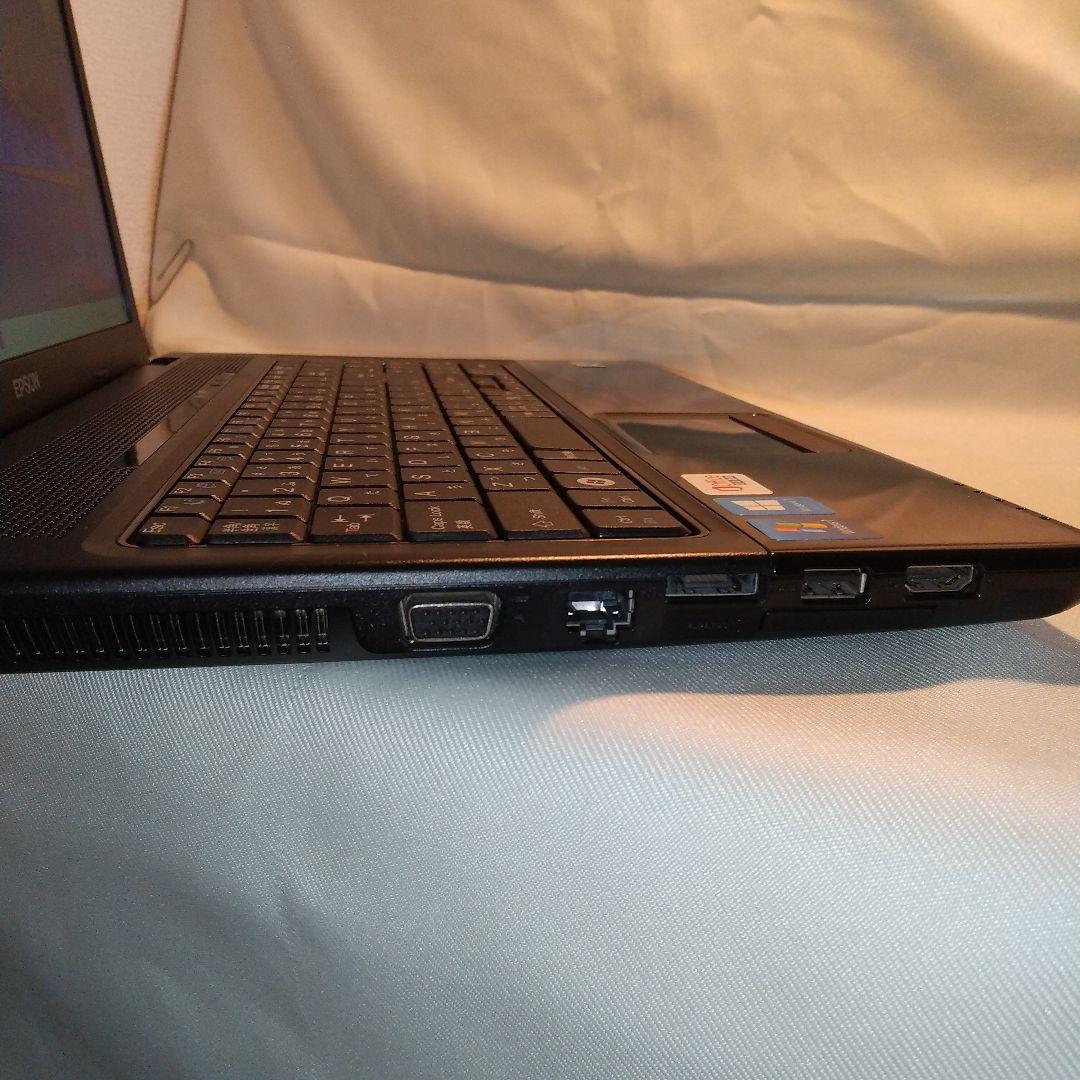 エプソン15.6インチノートPC　NJ3300　中古良品　Win11即使用可