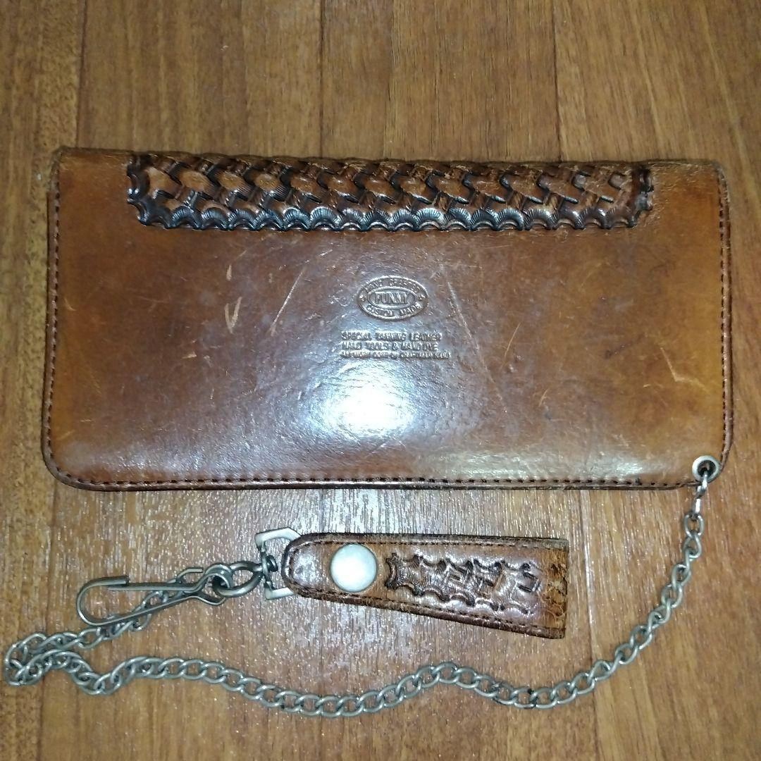 【レア 特注オーダーメイド品】ファニー FUNNY トラッカーウォレット 長財布