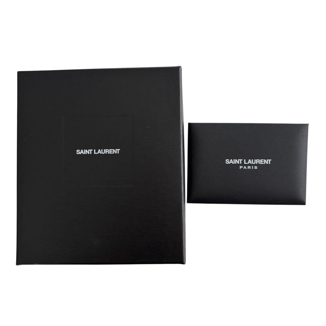YSL イヴサンローラン マネークリップ カサンドラロゴ ブラック