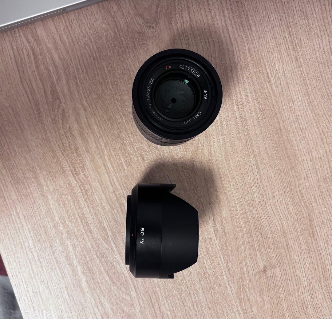 【美品】Sony Zeiss ZA 55mm F1.8 SEL55F18Z