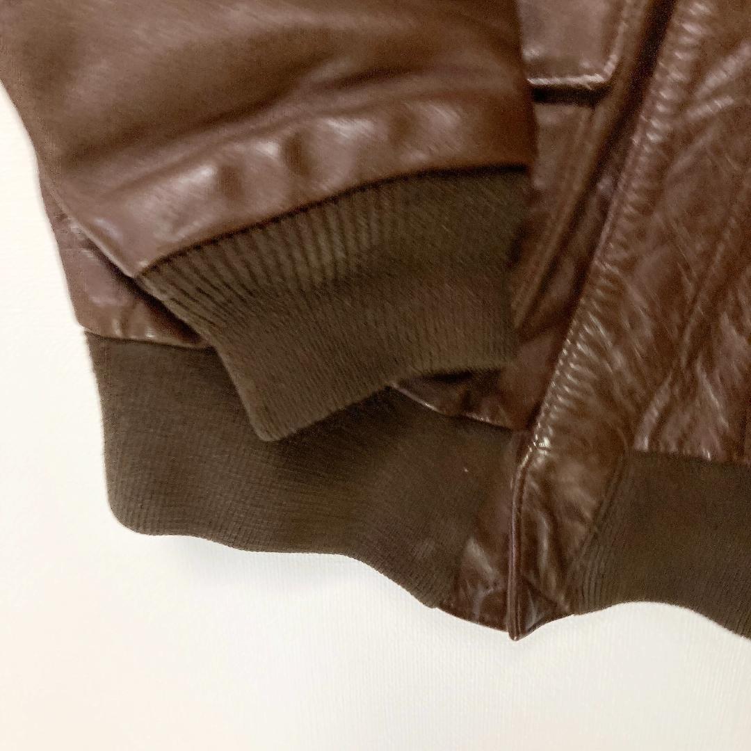 AVIREX A-2 フライトジャケット 馬革 ホースハイド ブラウン 36