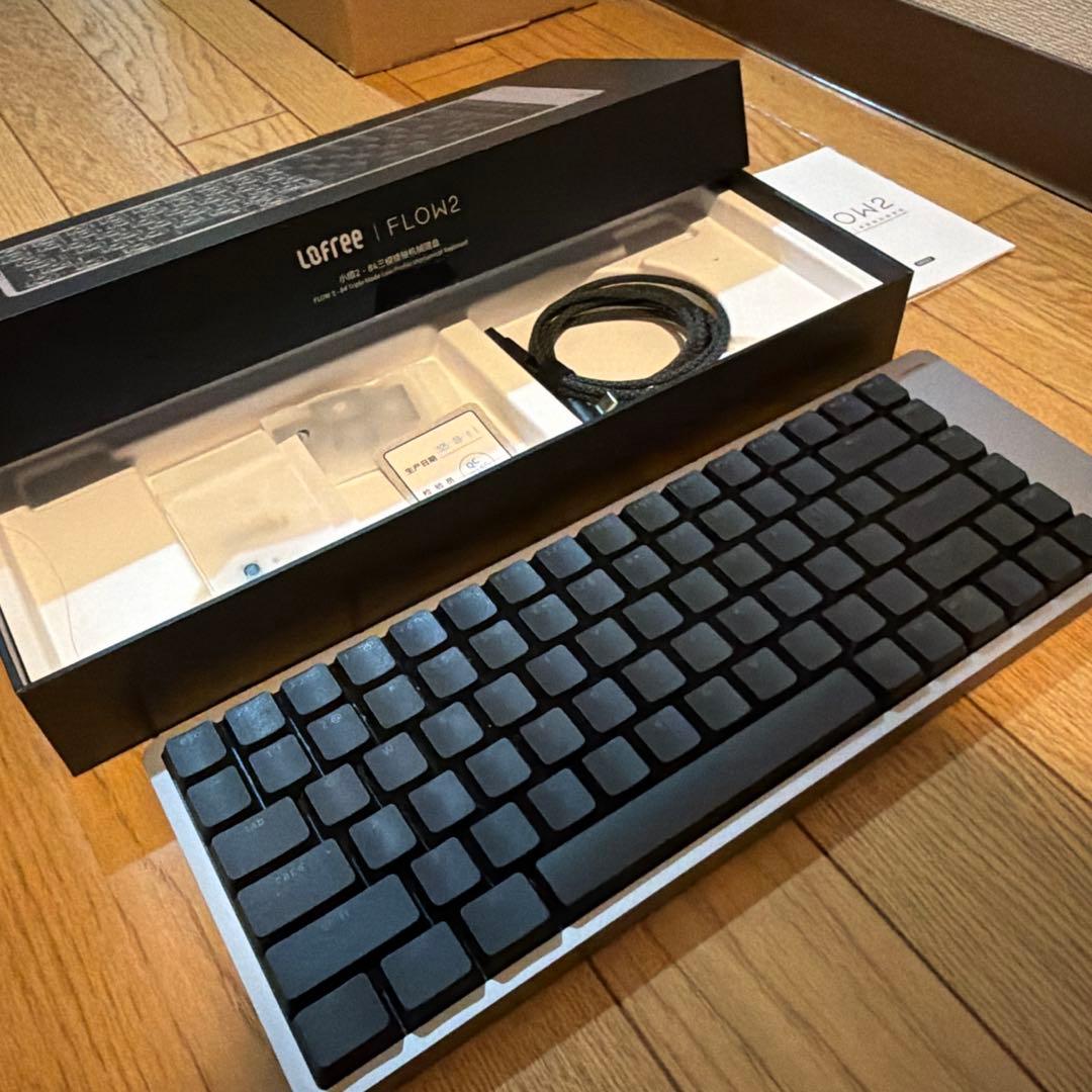 ア*イ様 lofree Flow 2（スペースグレー／Pulse〈タクタイル〉）