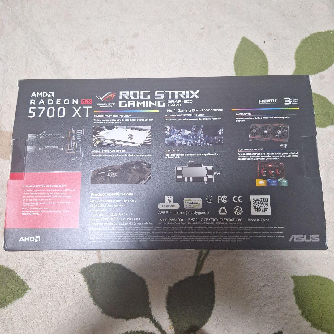 グラフィックボード・グラボ・ビデオカード AMD RADEON RX 5700 XT