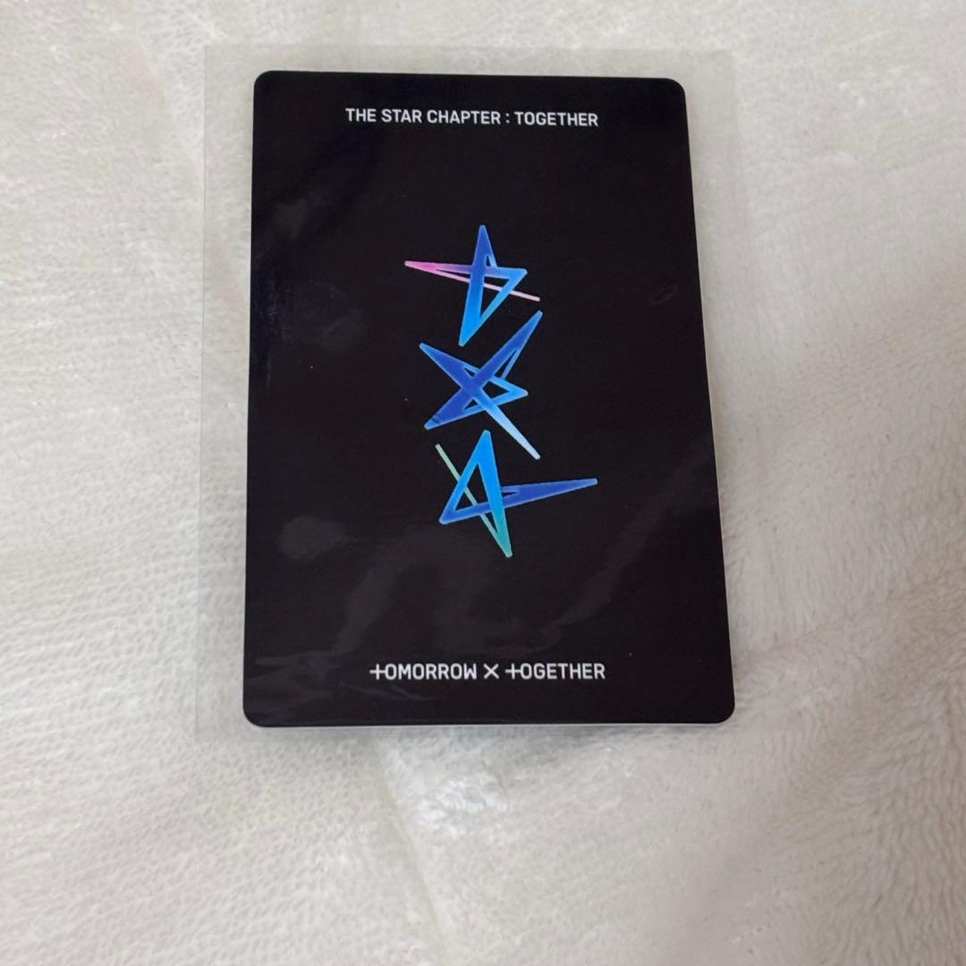 TXT ヨンジュン　サイントレカ　TOGETHERユニバ 直筆サイン