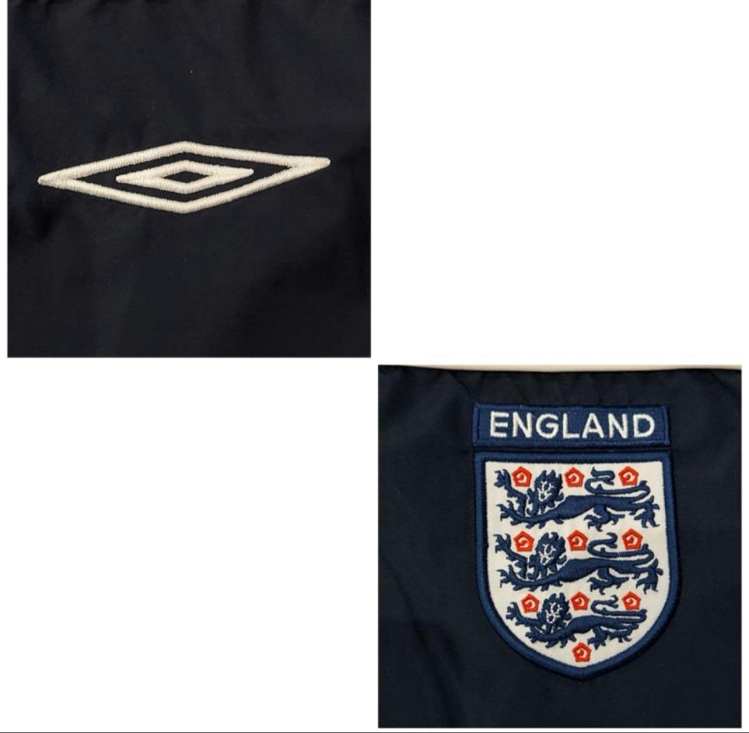 こ*ん様 アンブロ イングランド ナイロンジャケット サッカー ベッカム 3XL