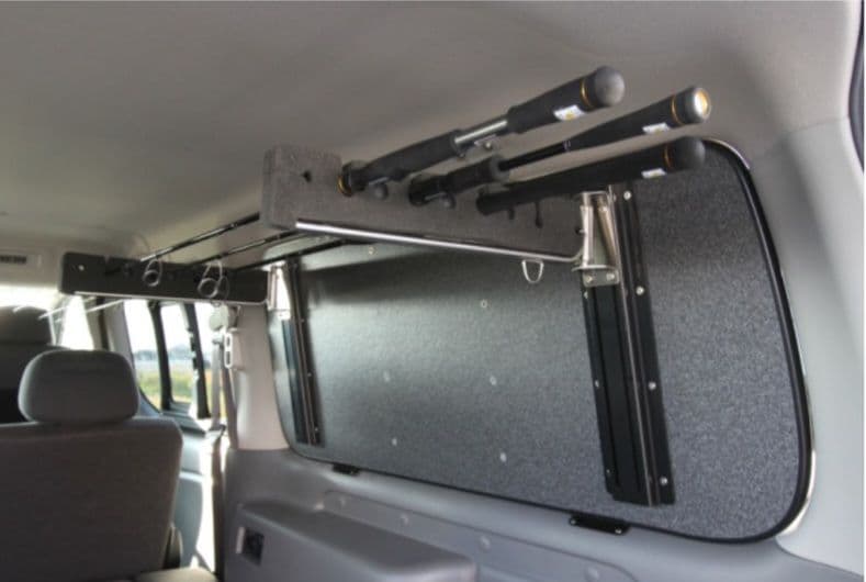 T*o様 ハイエース オグショー ウィンドウパネル ESサイドロッドホルダー付セ