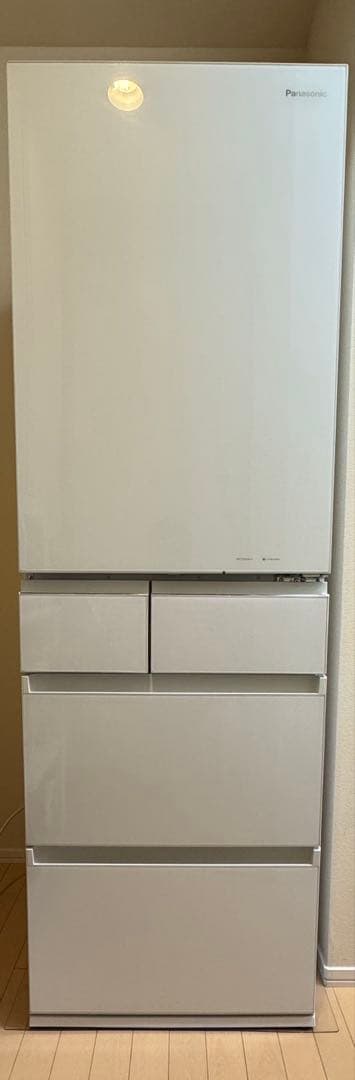 Panasonic NR-E455PX-W 2ドア冷蔵庫