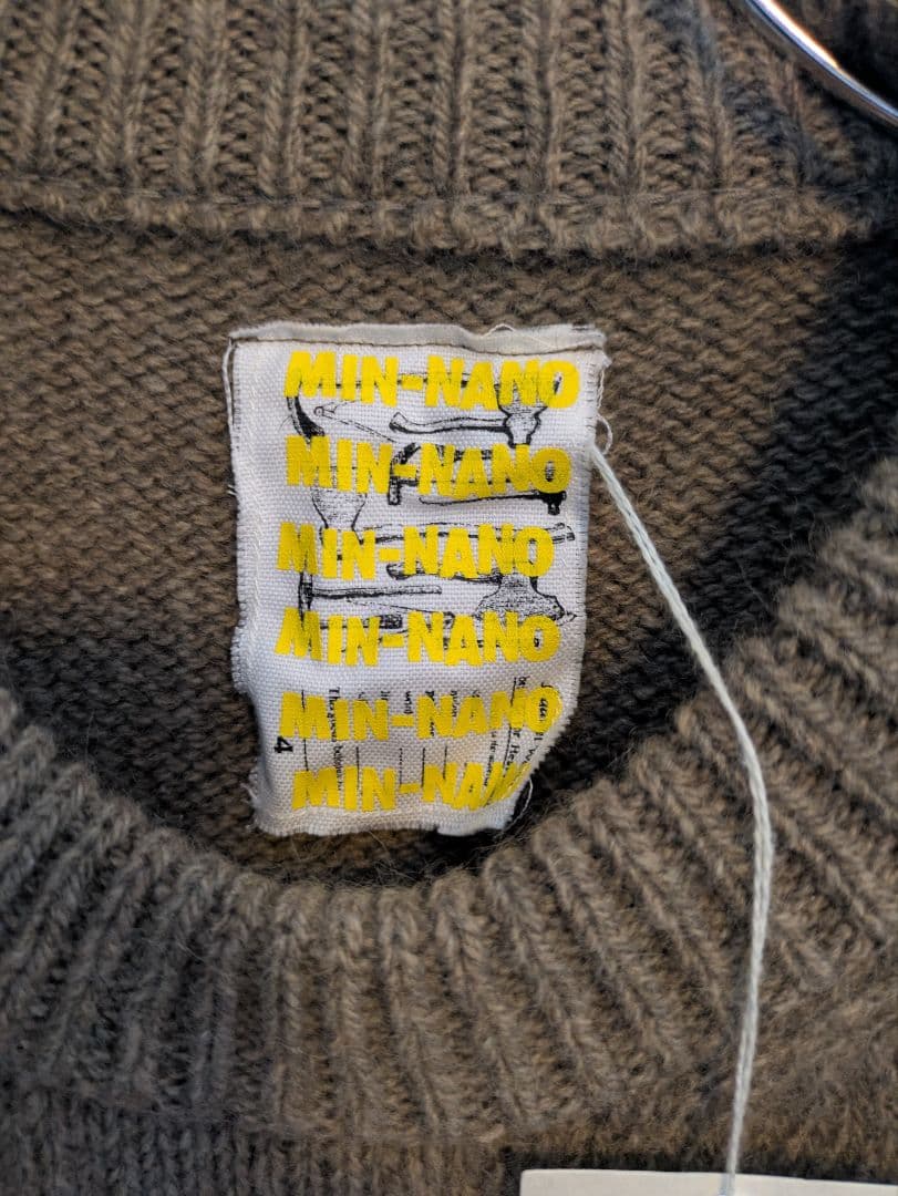 MIN-NANO × DIGAWEL Eco-cashmere Sweater