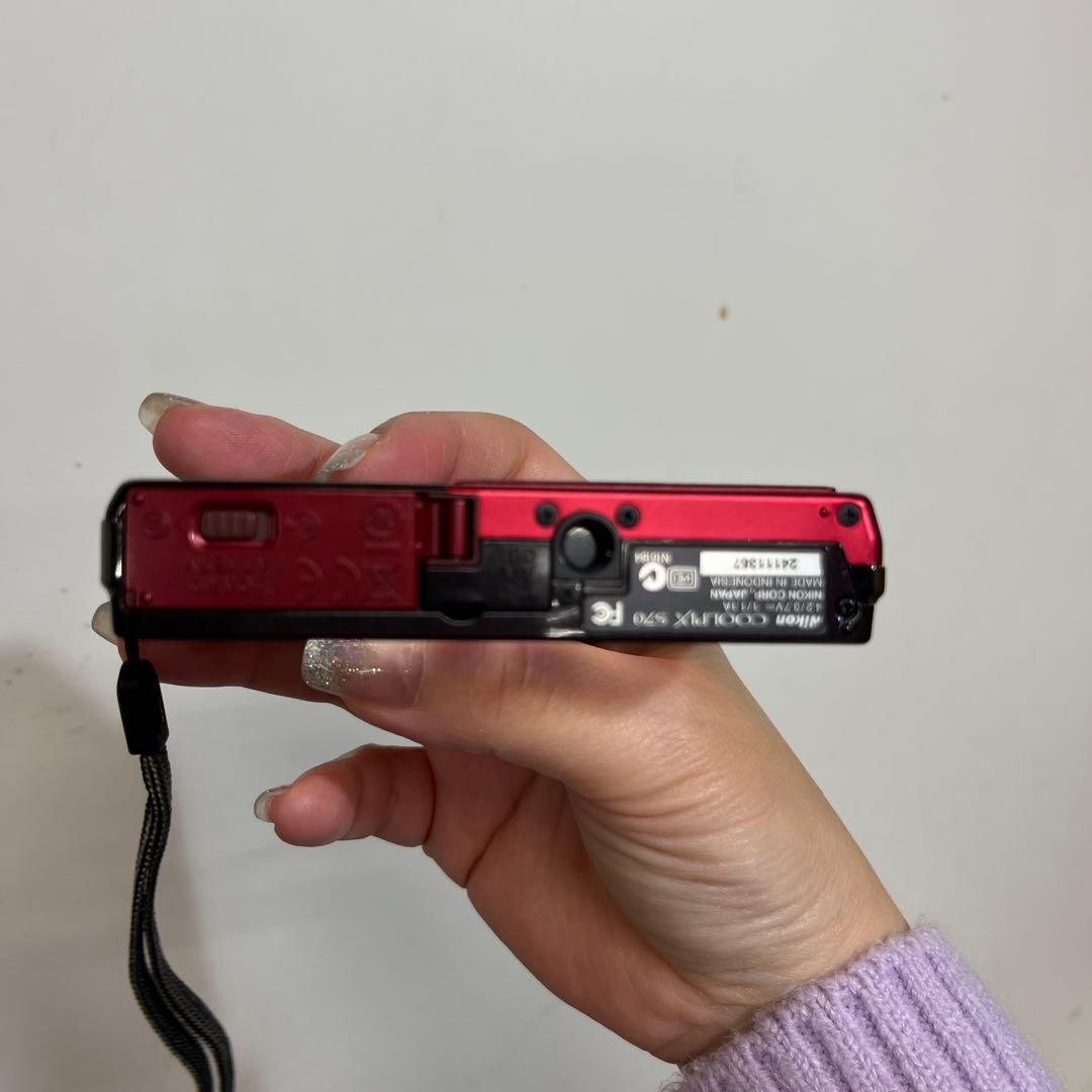デジタルカメラ Nikon coolpix S70 RED