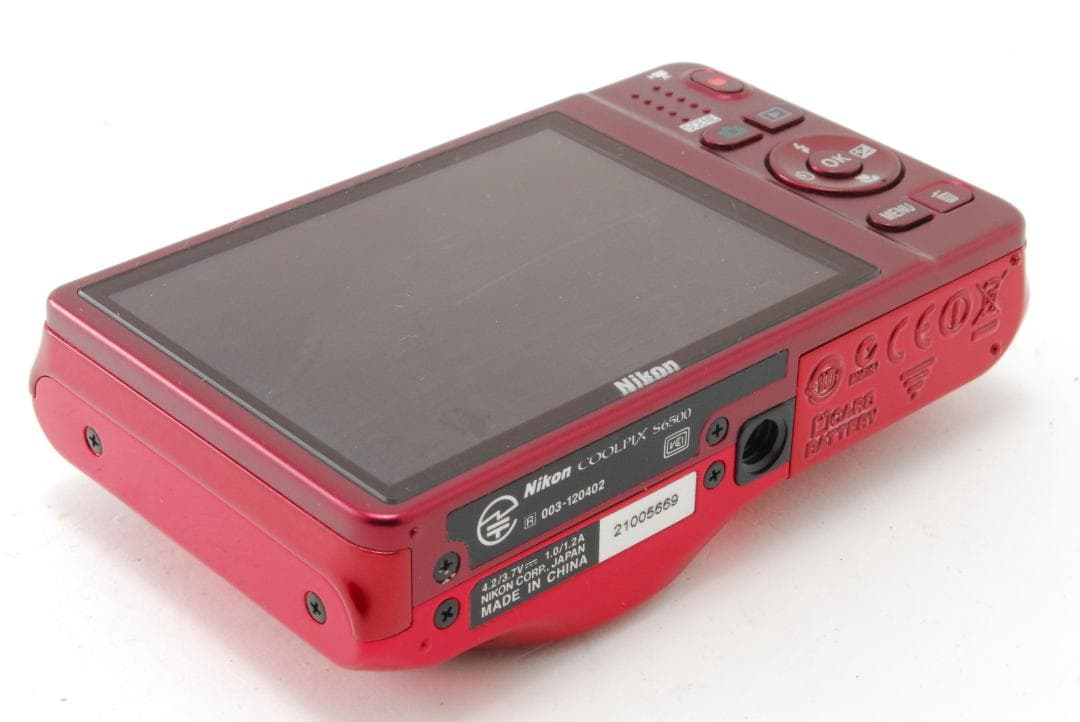 Nikon COOLPIX S6500 レッド 付属品多数 動作確認済