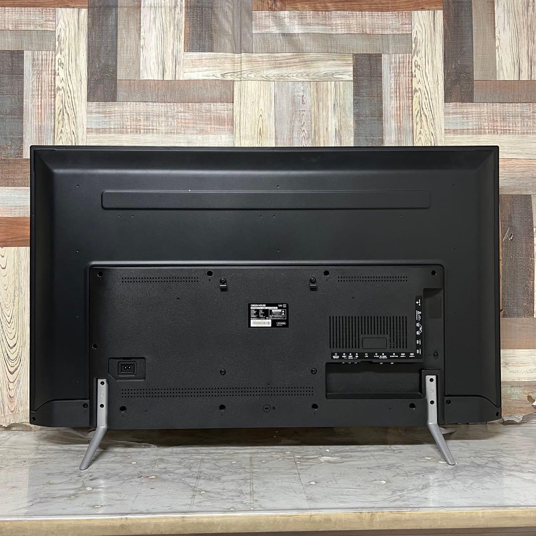 全国送料込❣️グリーンハウス49V型4K液晶テレビ東芝製最新LSI搭載