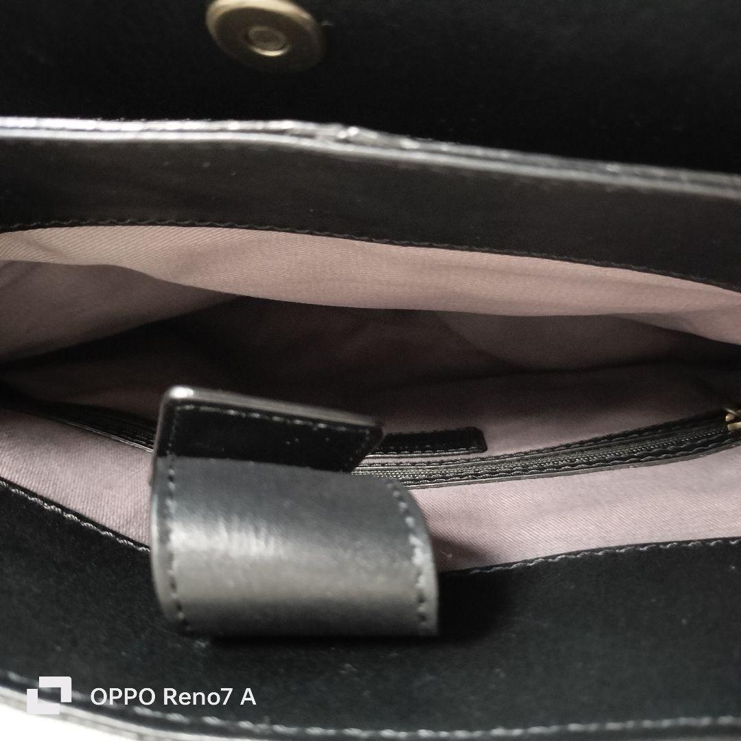 MOTHERHOUSE マザーハウス ブライトVトート（ブライトブラック）