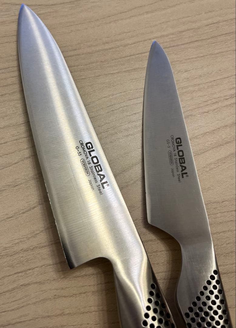 【3点セット】GLOBAL グローバル　包丁 YOSHIKIN 吉川金属