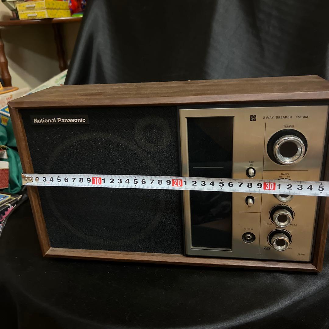 松下電気　ナショナルパナソニック　ラジオ　アンティーク　ビンテージ
