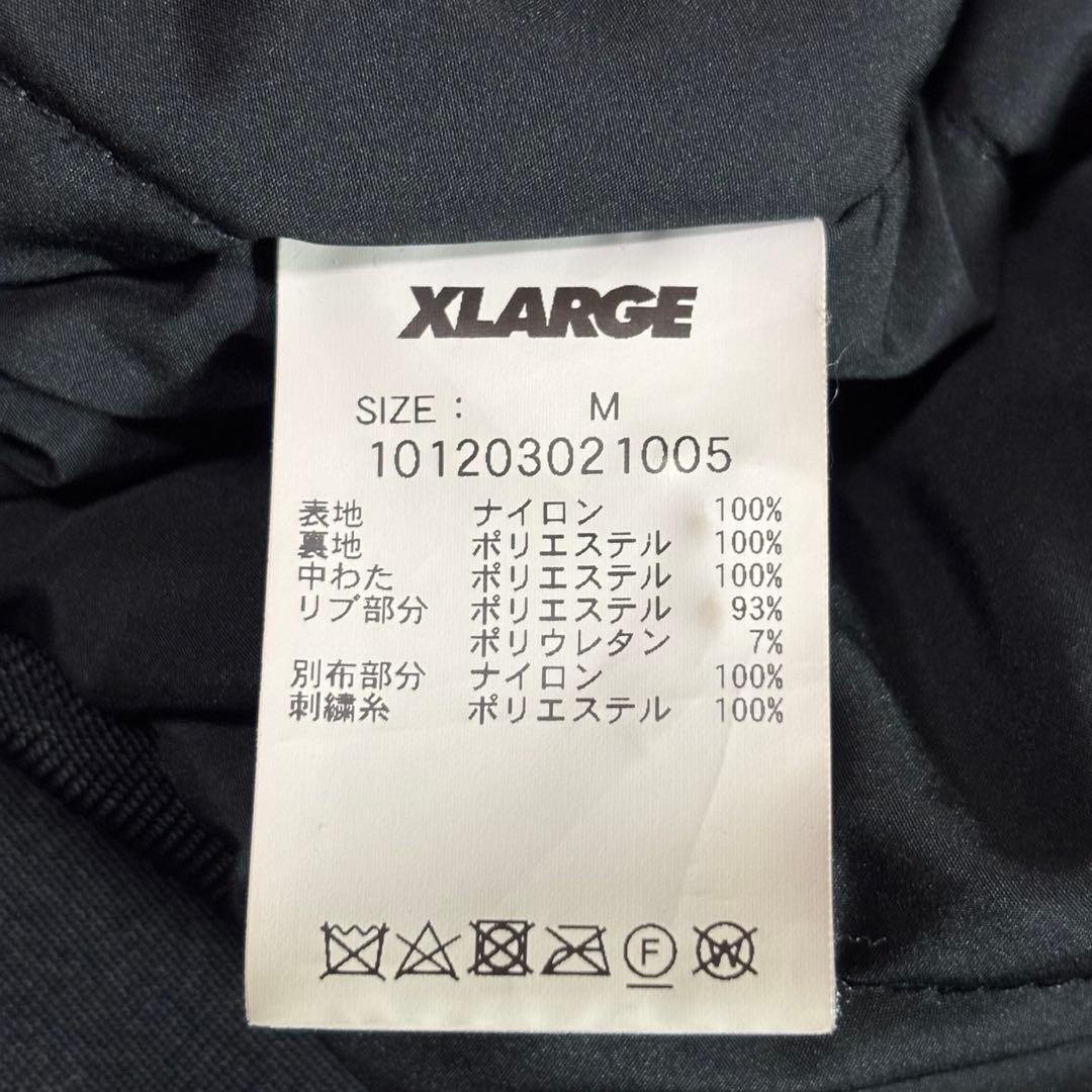 X-LARGE エクストララージ　フード付きジャケット ブラック　黒　Mサイズ