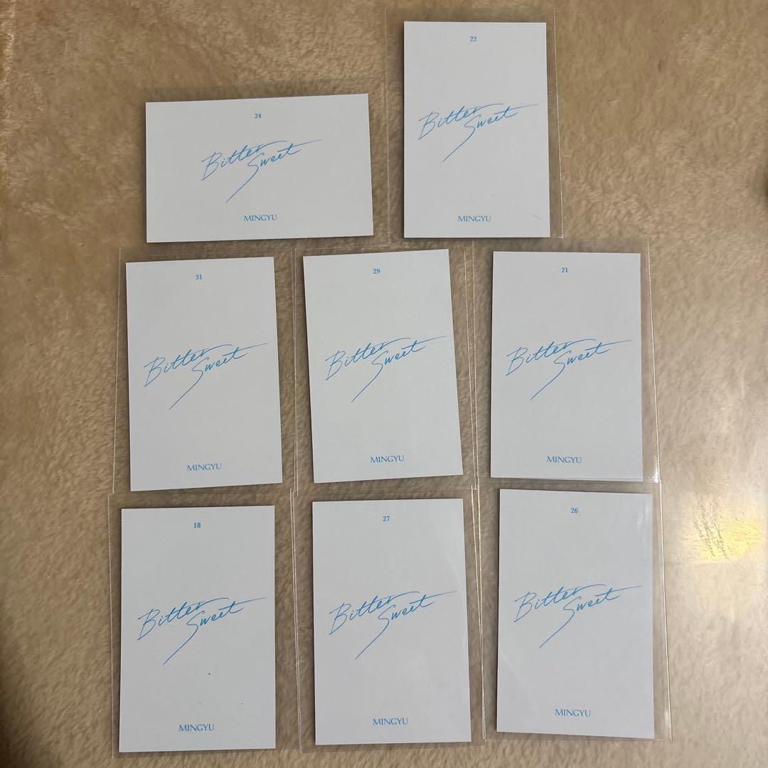 SEVENTEEN セブチ ミンギュ Bitter Sweet トレカ セット