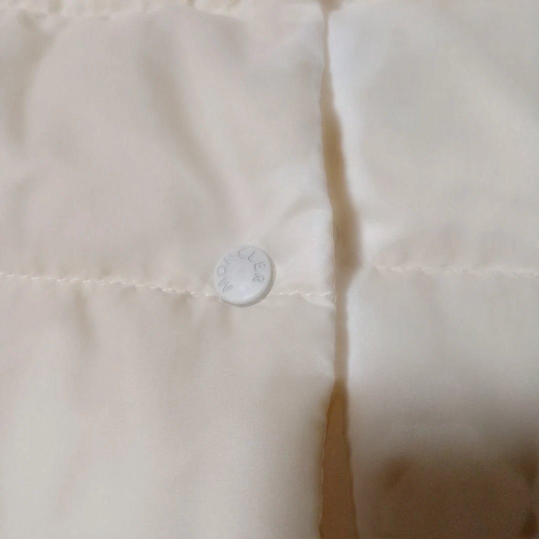 MONCLER アイボリー ダウンベスト