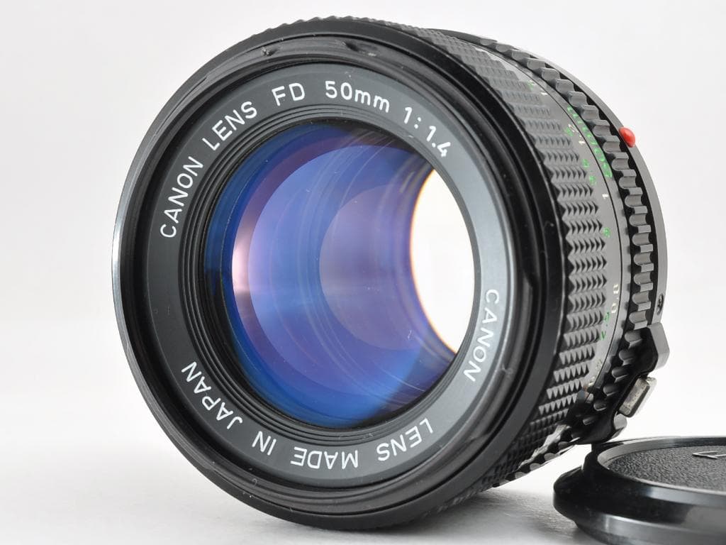 キヤノン AE-1 PROGRAM ブラック N FD 50mm f1.4 動確