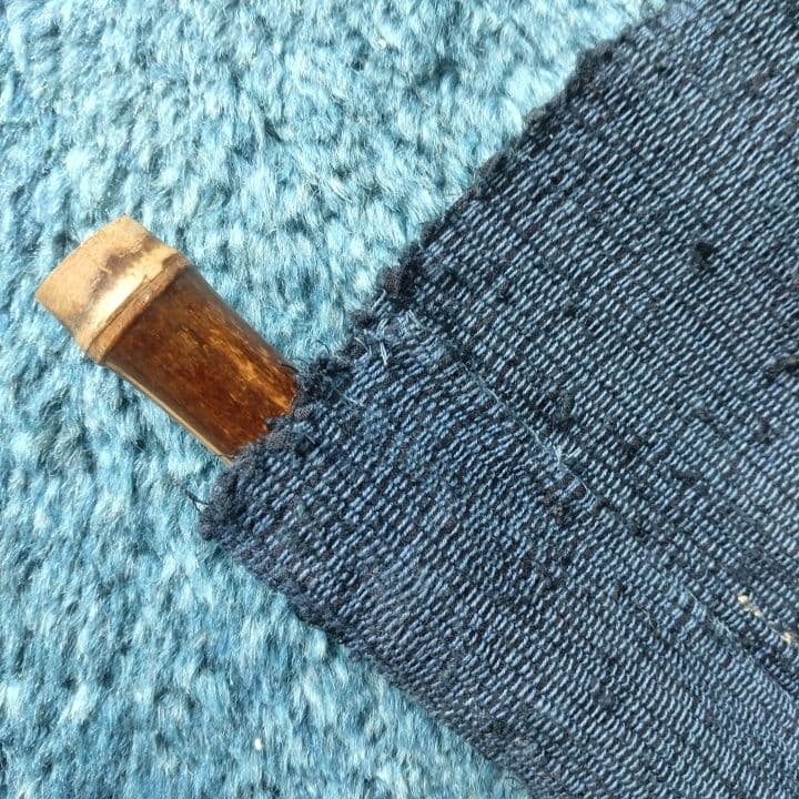 裂織り敷物⭐︎タペストリー⭐︎阪急梅田本店「全国匠の技展」購入品作品名「銀河」