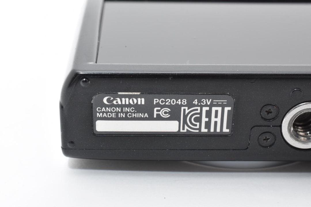 【美品】キヤノン CANON IXY120 ブラック コンパクトデジタルカメラ