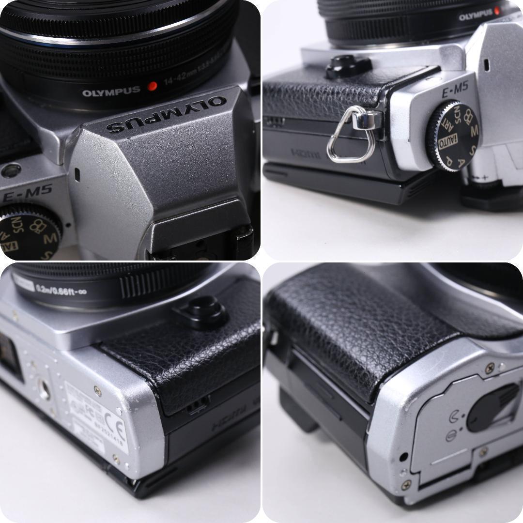 ☆完動品☆OLYMPUS OM-D E-M5 14-42mm　＃425