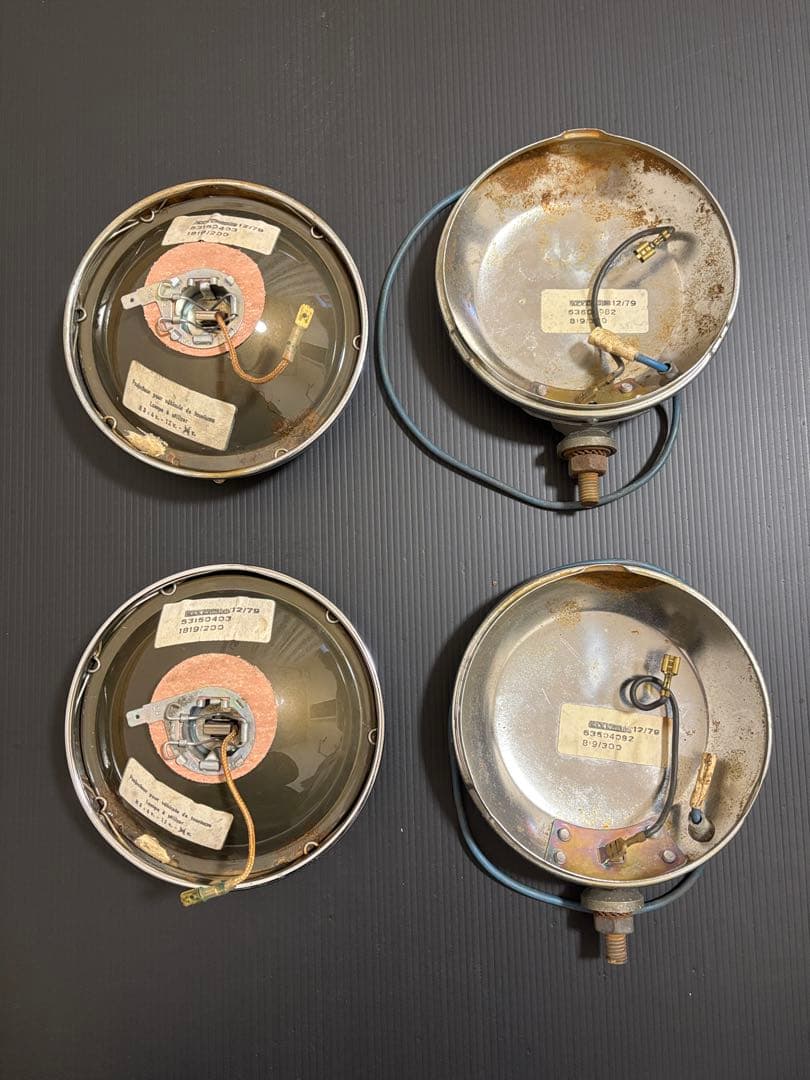 FUJIMA マーシャル 819 イエロー2ヶセット 割れ無し凹み有り