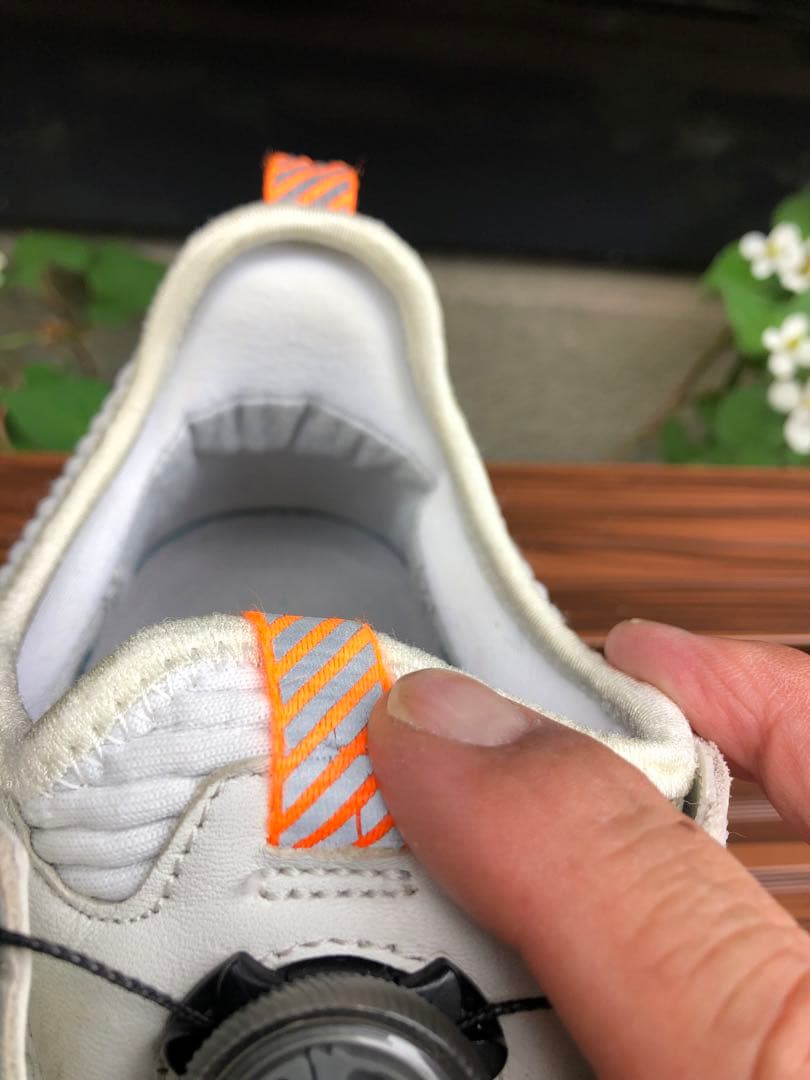 343番美品ECCOゴルフシューズ39 24.5cmスパイクレスGORE-TEX