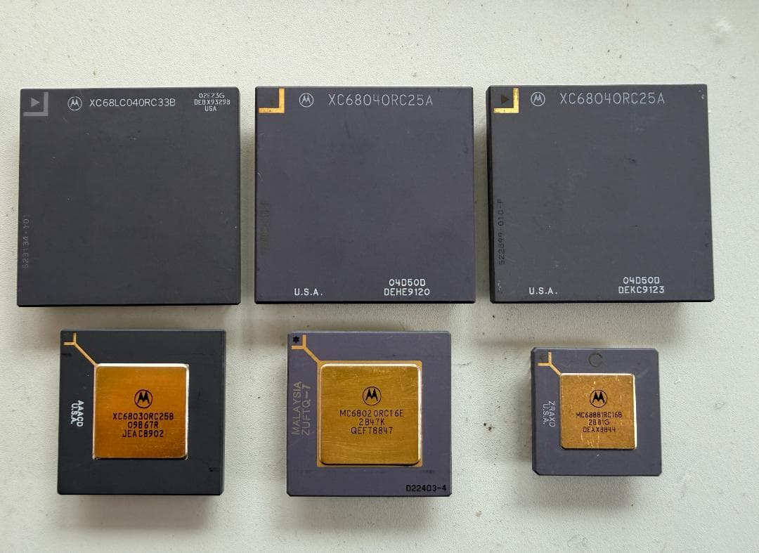 CPU Motorola CPU Collection
