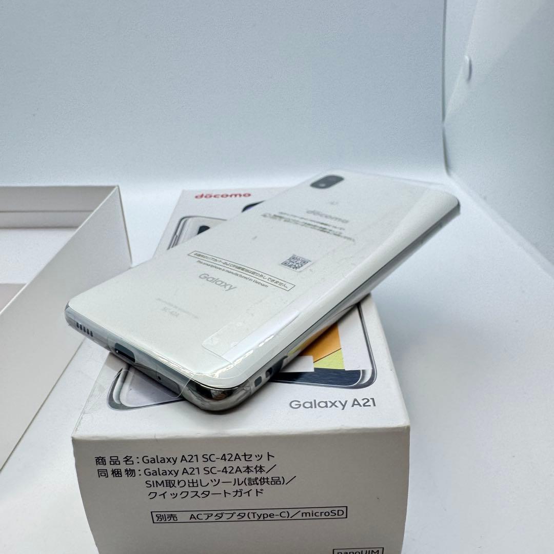 【SIMフリー】 Galaxy A21 SC-42A 本体 動作確認済み