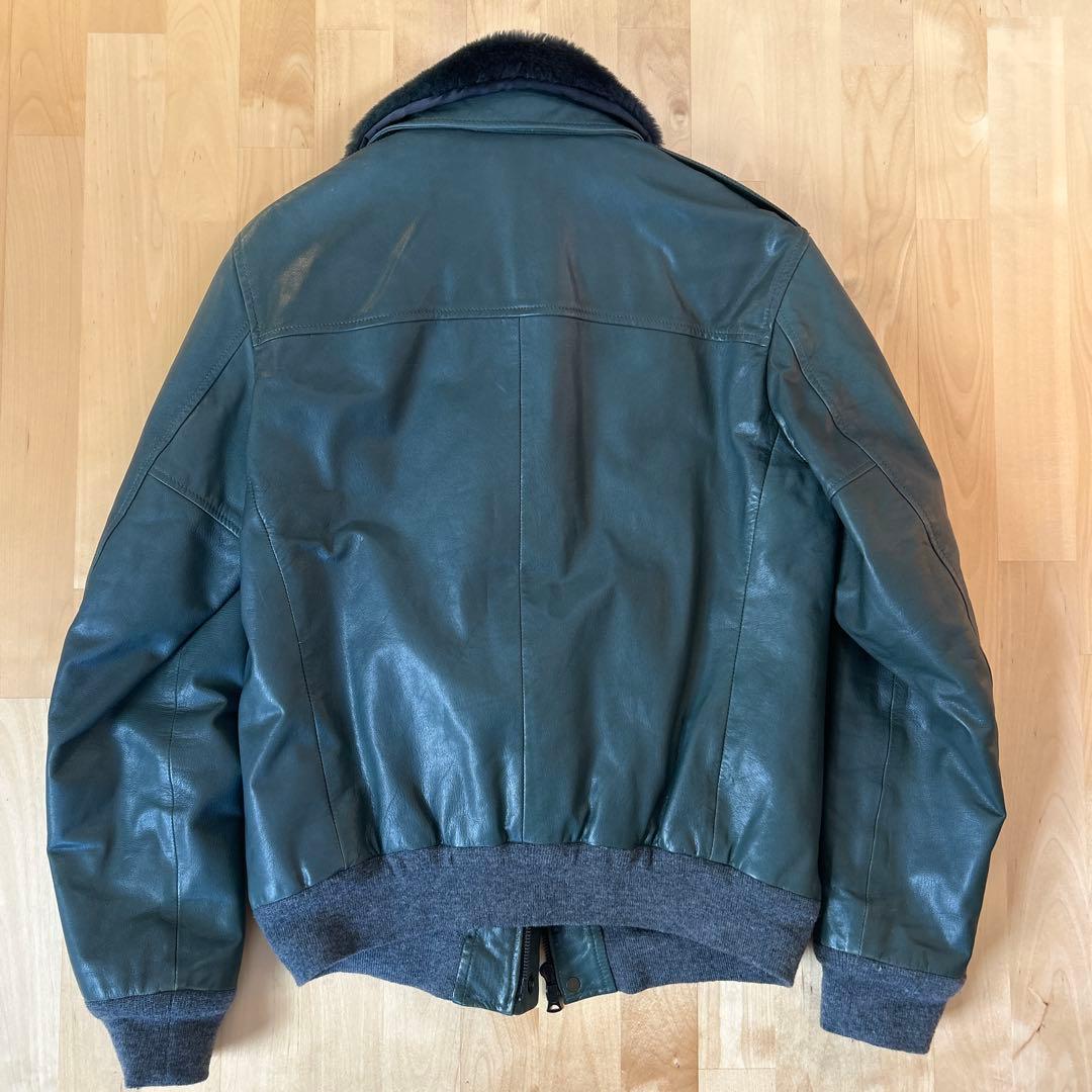 アルマーニエクスチェンジ　本革　革ジャン　サイズM