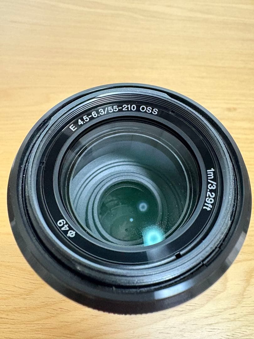 SONY α6400+望遠レンズ SEL55210+ Pergear 25mm