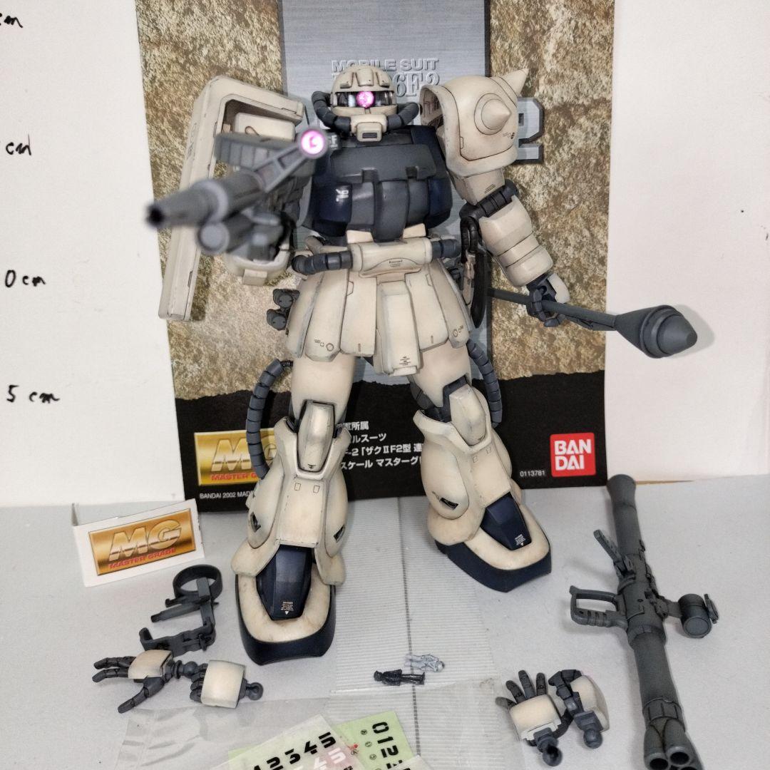 O*3様 MG1/100 ザクⅡ F2型 連邦軍仕様 塗装完成品 ガンダム ガン