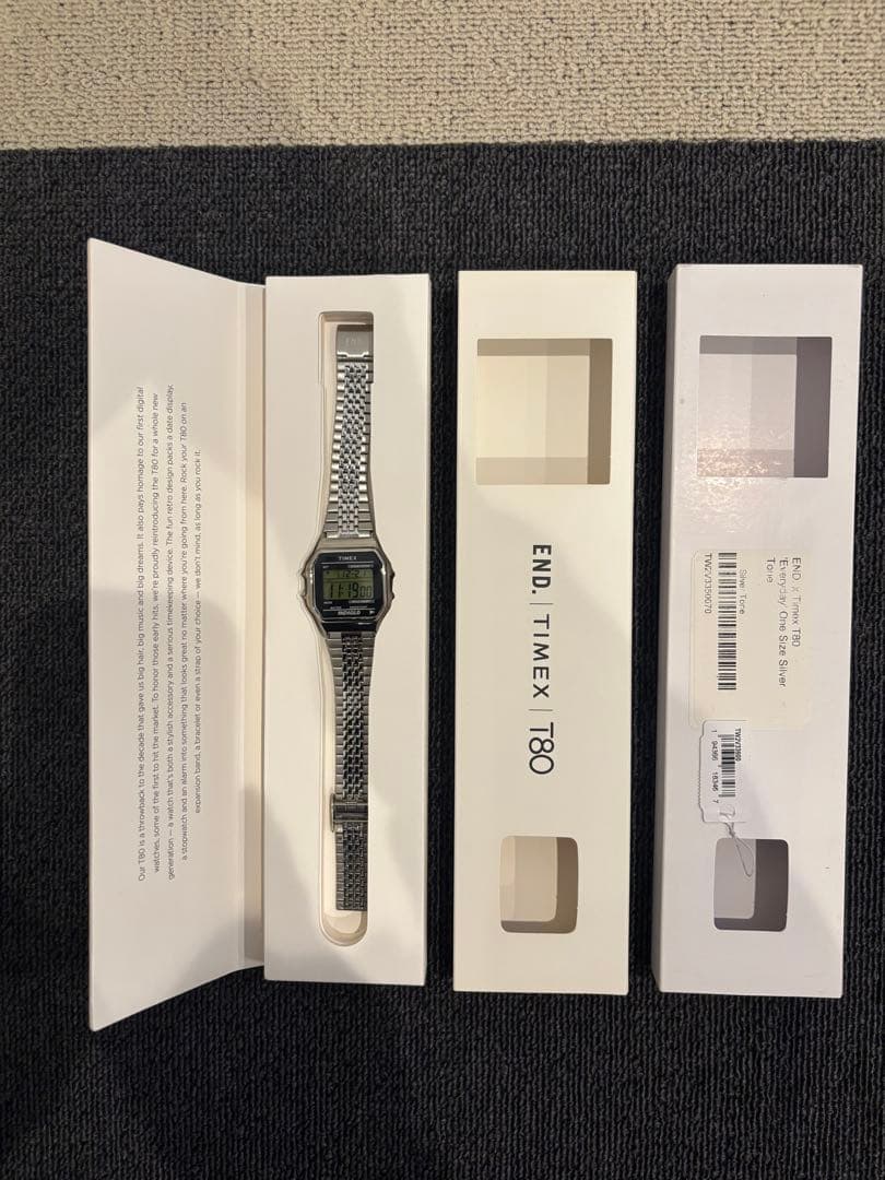 【限定・完売品】END. × TIMEX デジタル腕時計(美品)