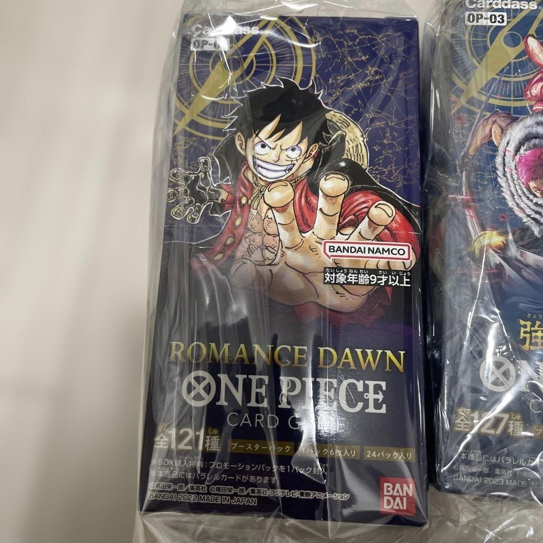 ワンピースカード　4BOX