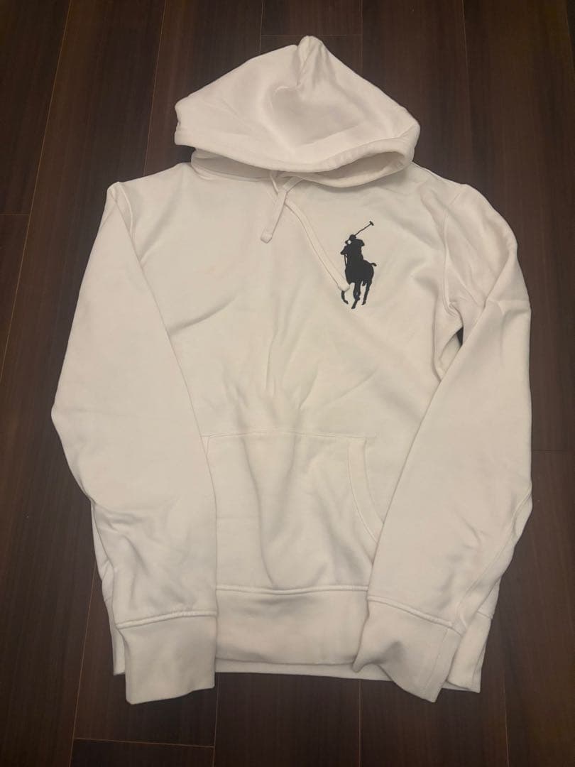 Polo Ralph Lauren ホワイト パーカー S