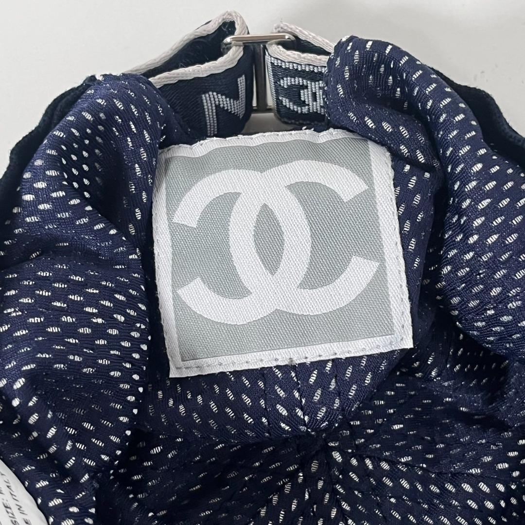 美品 CHANEL シャネルスポーツ メッシュキャップ M ココマーク