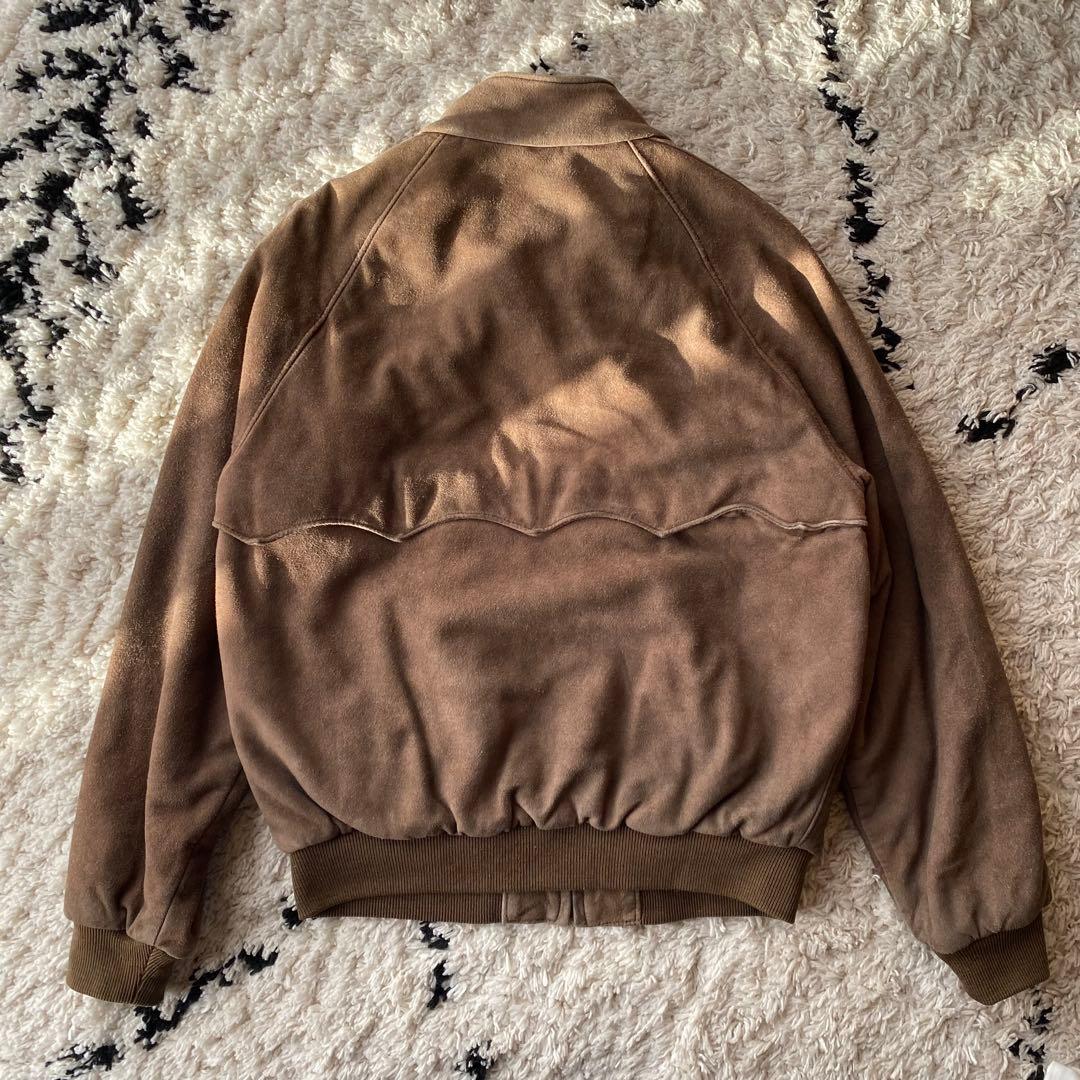 【80s】Golden Bear アメリカ製 スウェード レザージャケット　希少