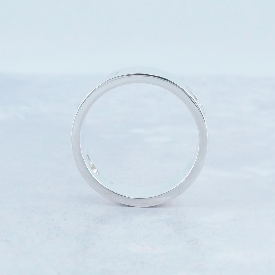 新品仕上 グッチ SV925 リング　G ロゴ　２５号