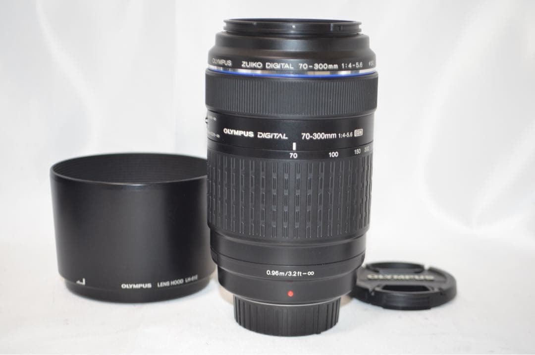 極美品 OLYMPUS ED 70-300mm f4-5.6 ズームレンズ