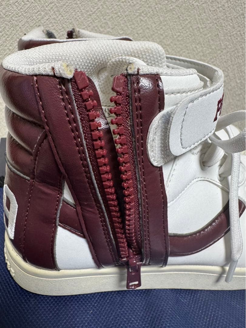 【1度のみ使用】23.5 PEARLY GATES ハイカットスニーカー 89