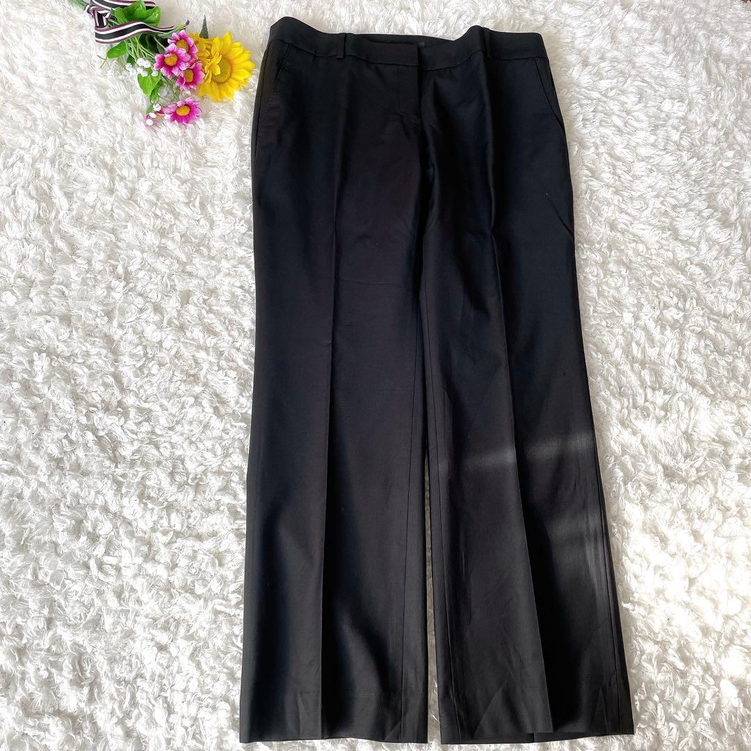 ICB アイシービー⭐️パンツ セットアップ スーツ 黒ブラックビジネス44 42