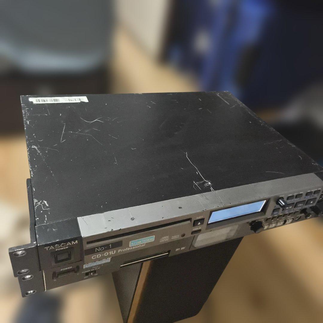 ラジオ・コンポ TASCAM tascam cd 01u-SONY MDS-E12 MD A1