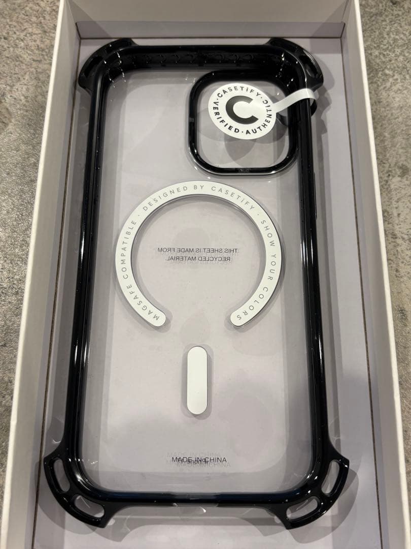 【新品】CASETiFY バウンス iPhone17ケース 耐衝撃 クリアケース