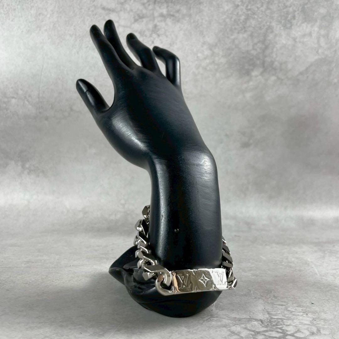 LOUIS VUITTON ルイヴィトン　チェーンブレスレット　モノグラム