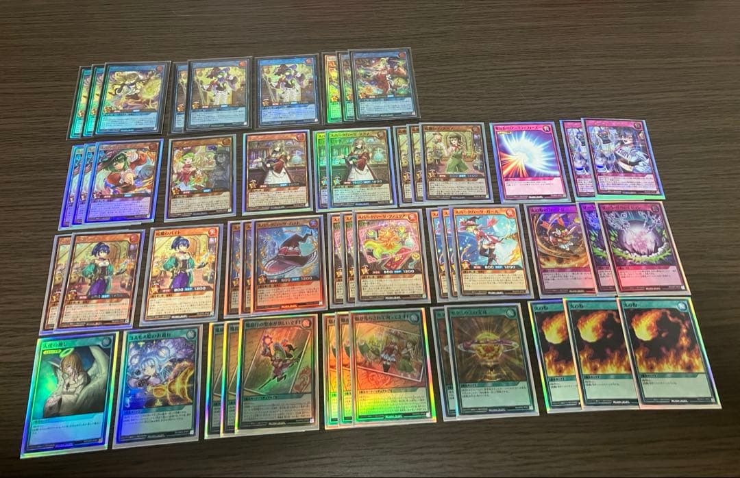 ラッシュデュエル　デッキ　スパークハーツ　シャイニーシェイディー　コスモス姫