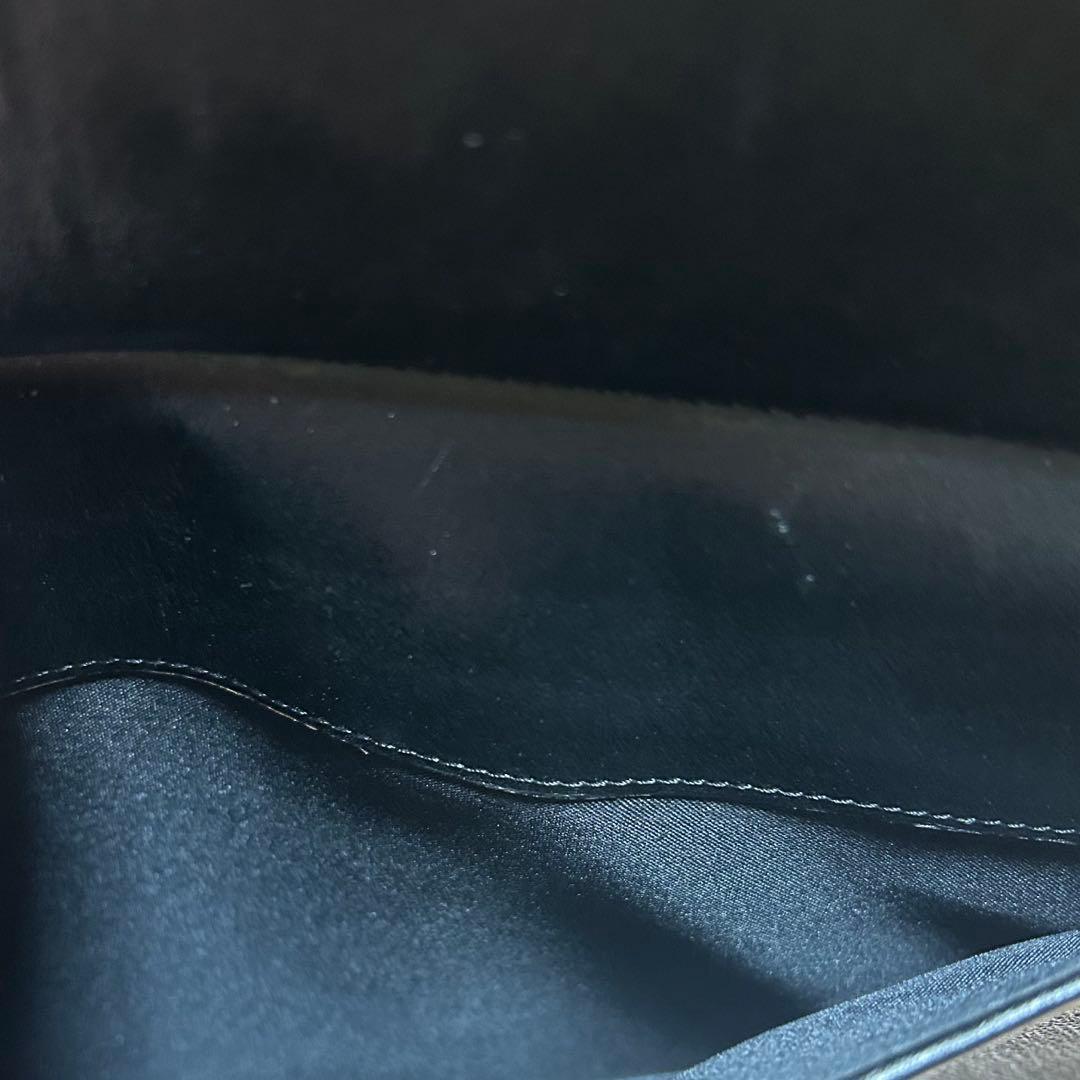 希少　ガルーシャ　エイ革　スクラッチ　ハンドバッグ　ゴールドロゴ