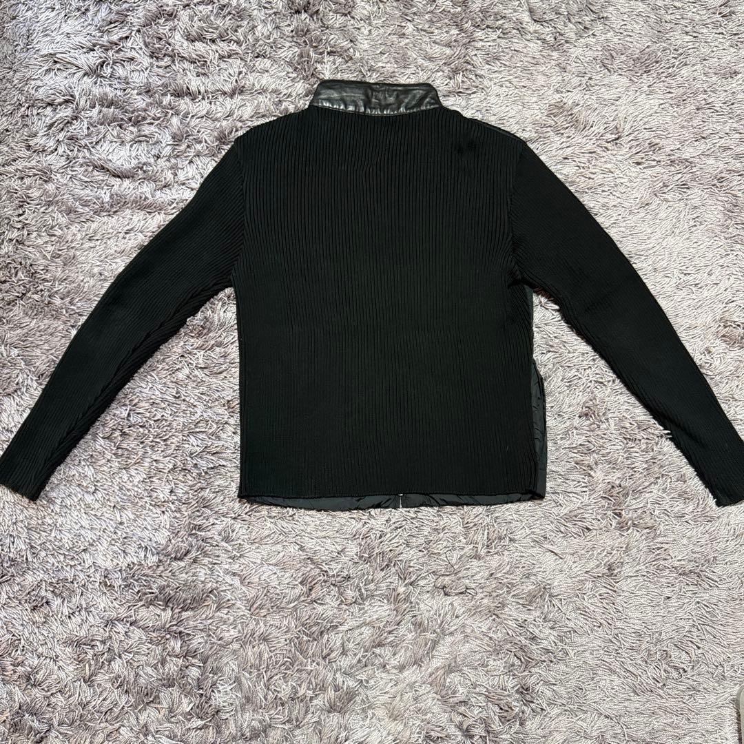 GUCCI 長袖リブニット　ブラック