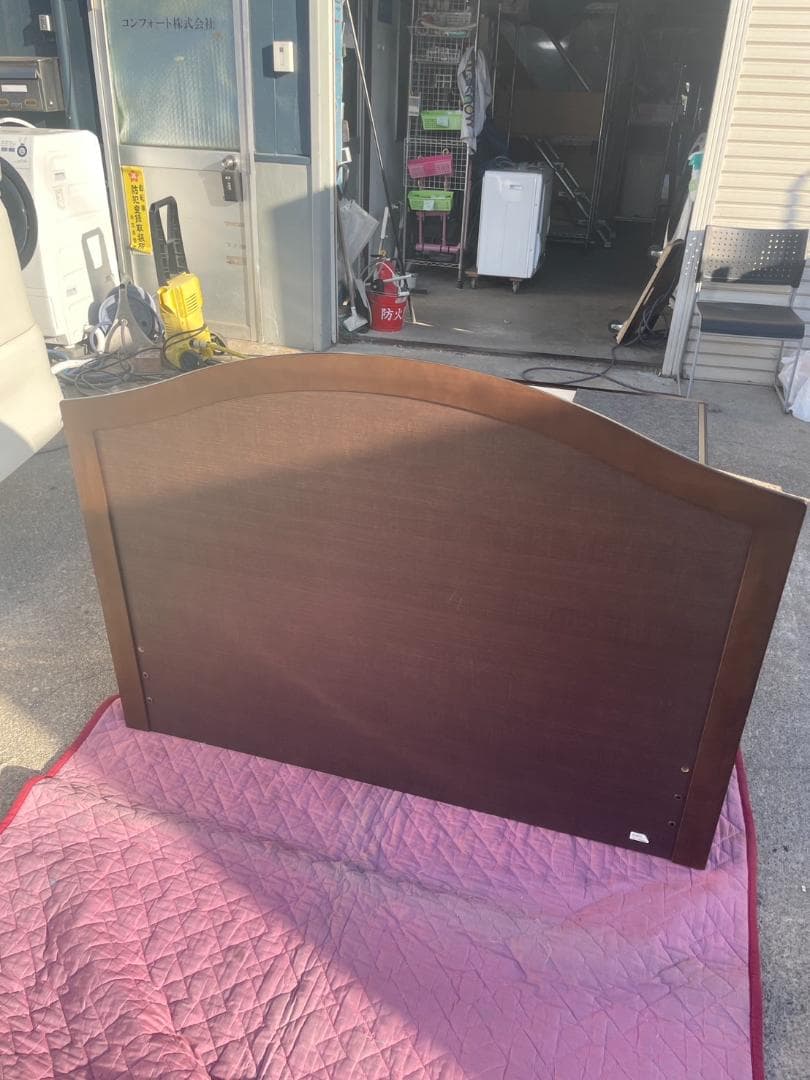 T♢918 シモンズ セミダブルベッドフレーム 引き出し付 地域限定組立送料無料