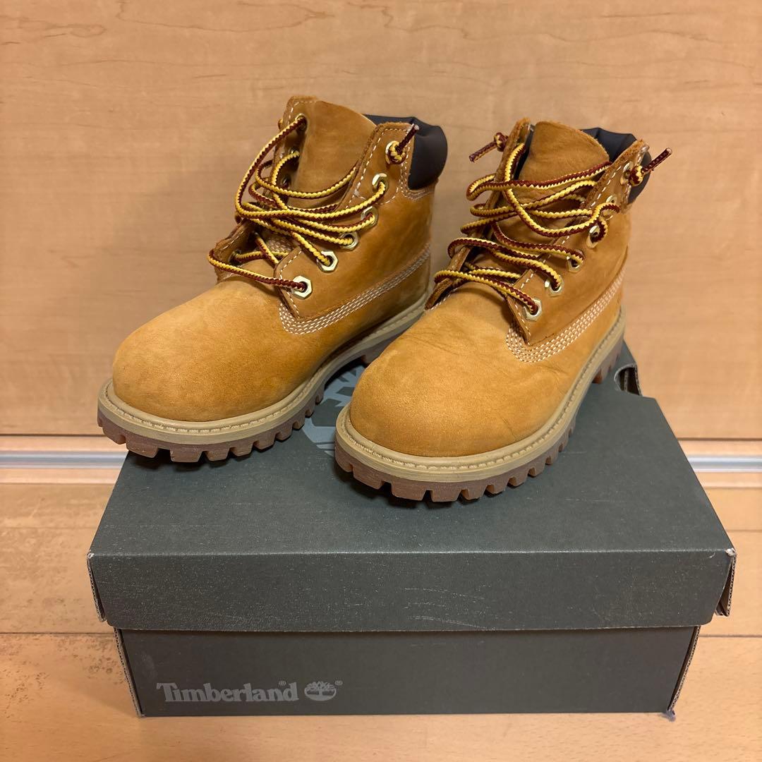 Timberland キッズ ブーツ ブラウン
